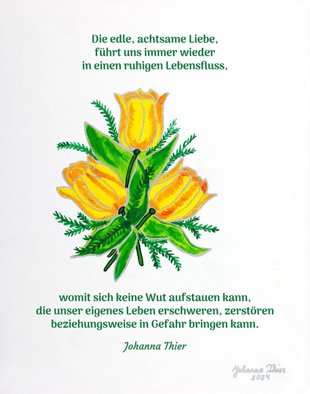 Der ruhige Lebensfluss - Johanna Thier
