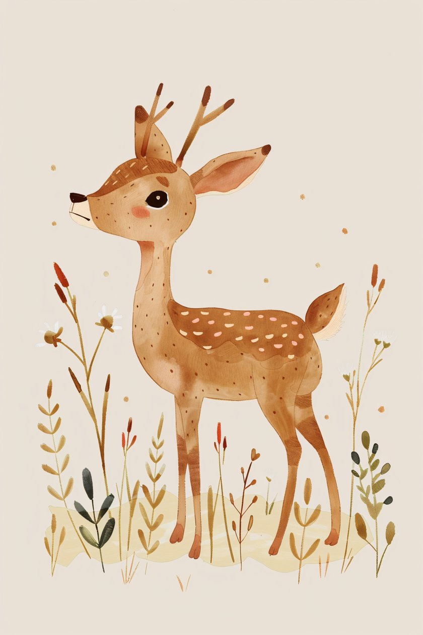 décoration murale minimaliste pour bébés boho kids - F. Abderrahim