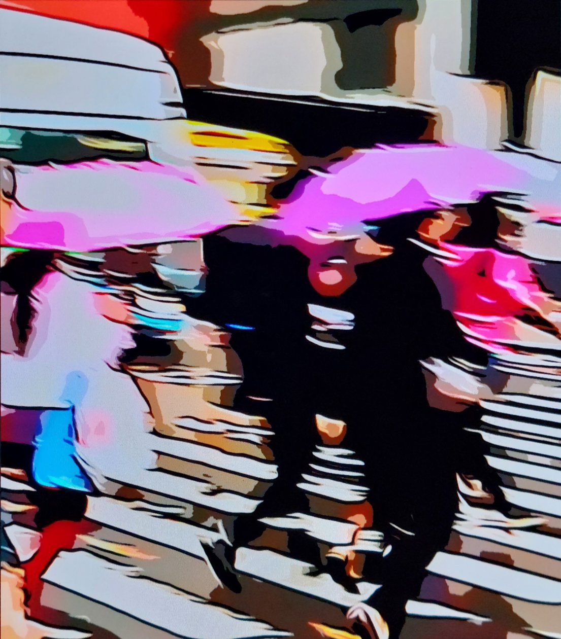 Parapluie rose - Mavet