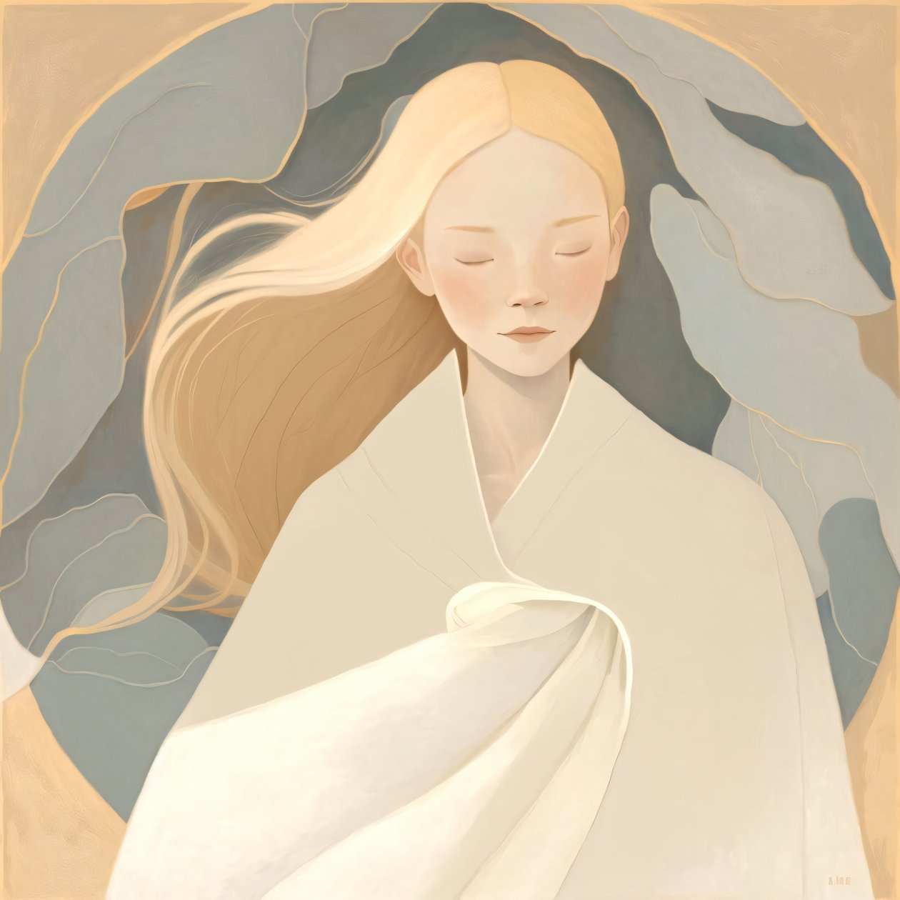 Peinture abstraite d