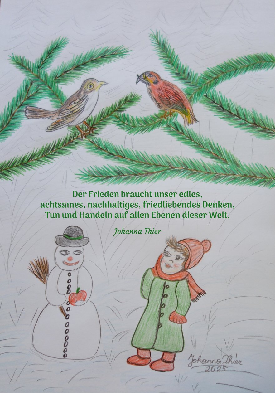 Calme, silence, paix, joie - Johanna Thier