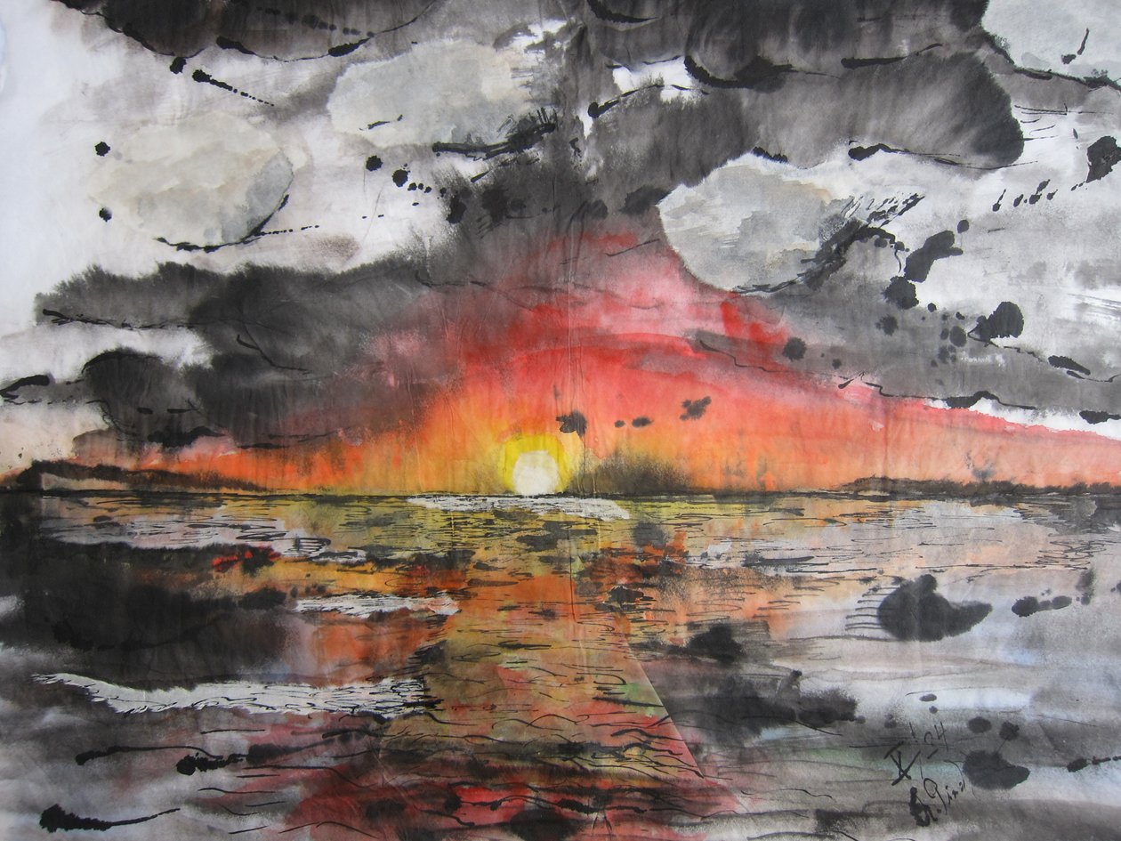 Ciel au-dessus de Föhr - Christian Piecuch
