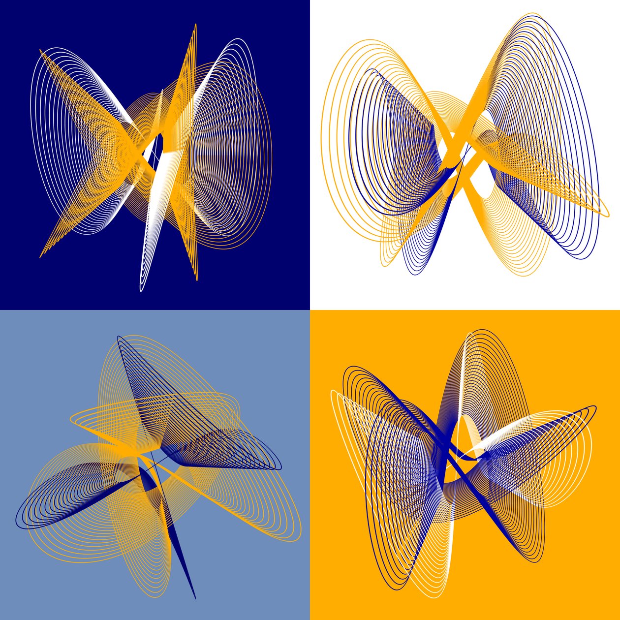 Quadripôle de Lissajous - elkement