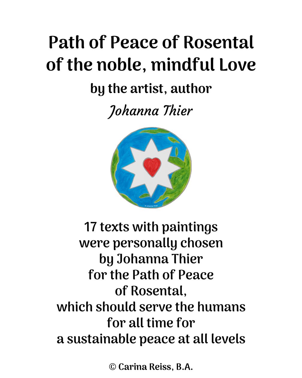 Path of Peace of Rosental - Johanna Thier