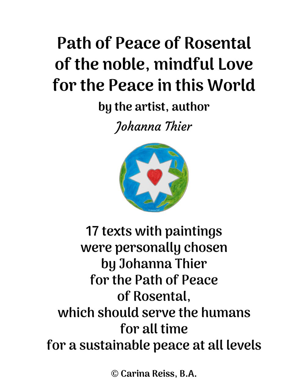 Path of Peace of Rosental - Johanna Thier