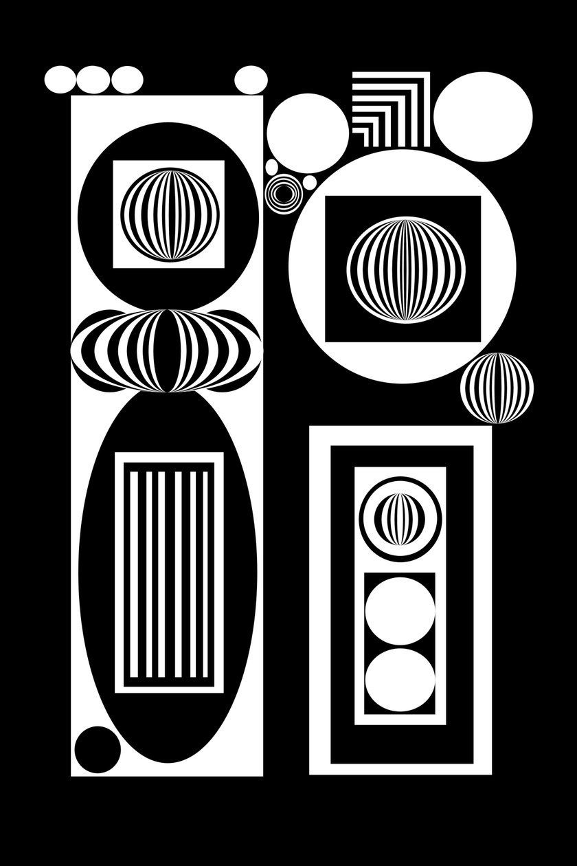 Rythme en noir et blanc - Silvia Martini