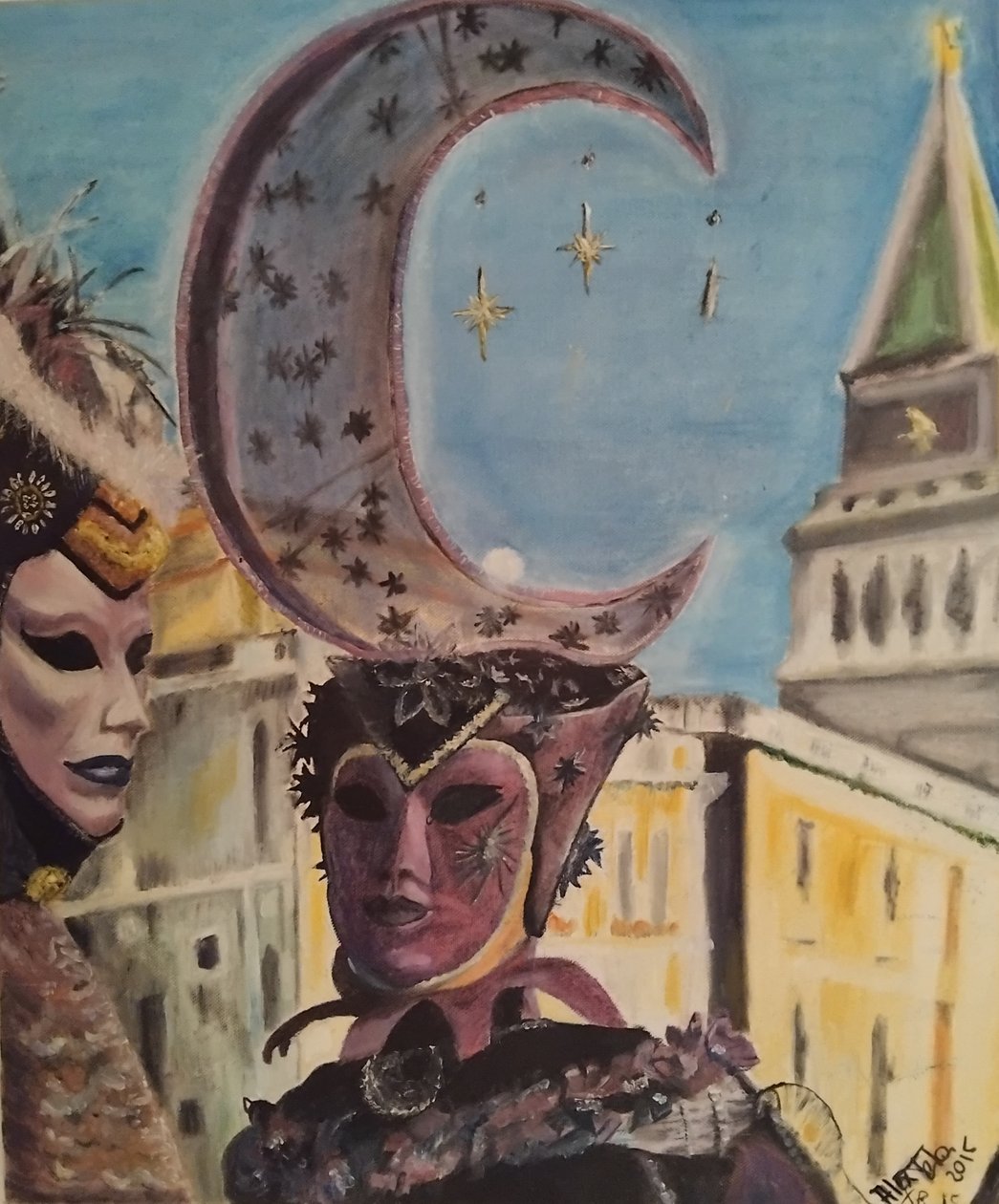 Masque de nuit - Alex Terla