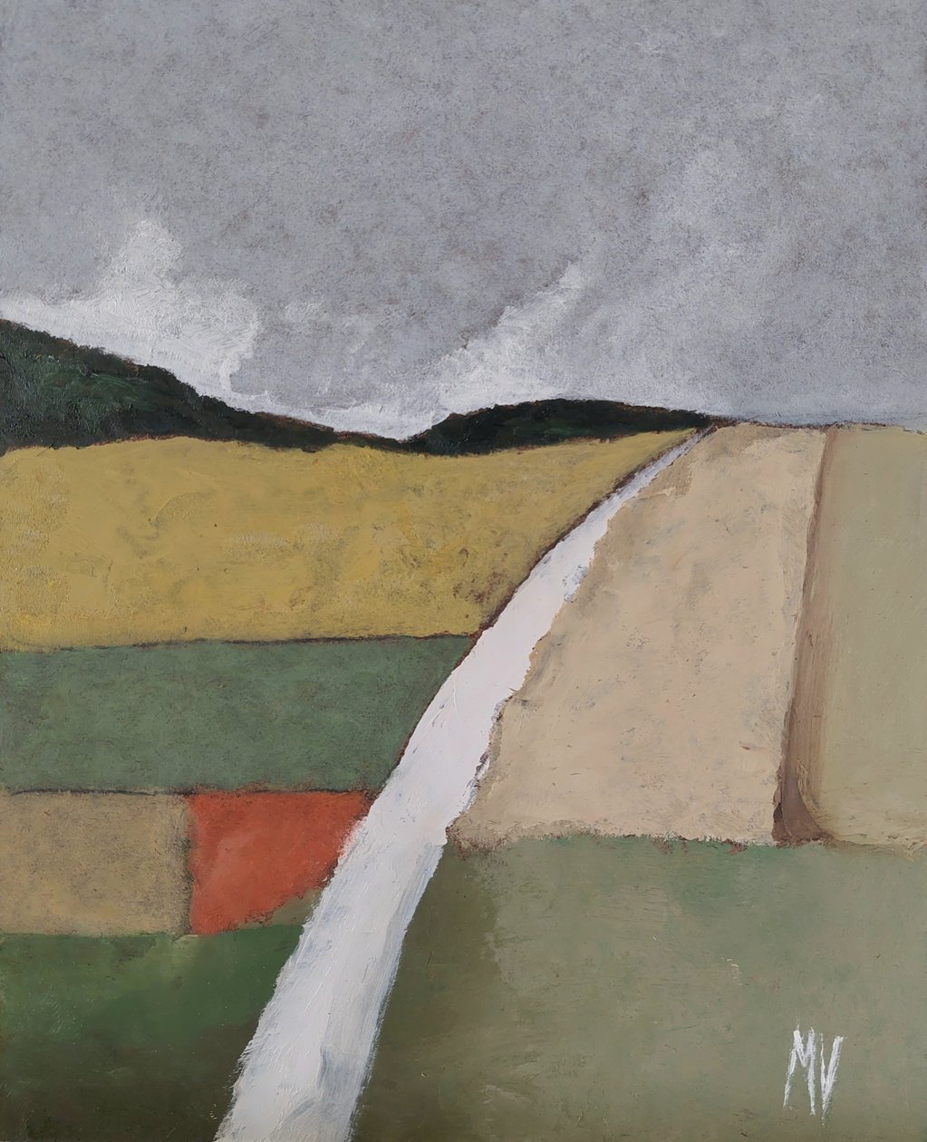 Route blanche - M. Vet