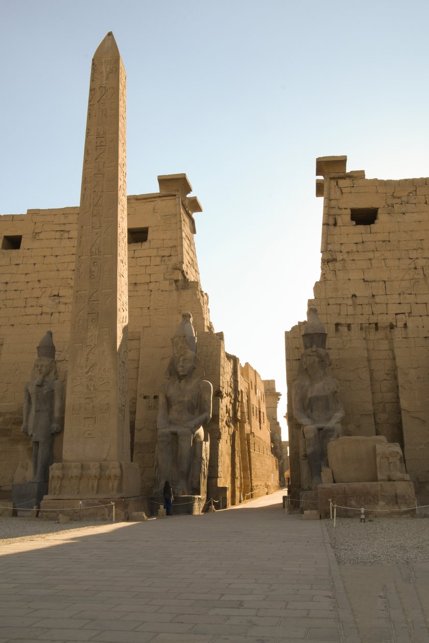 Le temple de Louxor, architecture égyptienne antique à Louxor - Albert Mansour