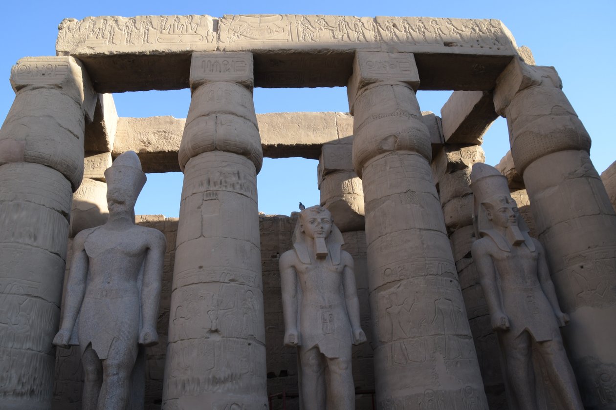 Le temple de Louxor, architecture égyptienne antique à Louxor - Albert Mansour