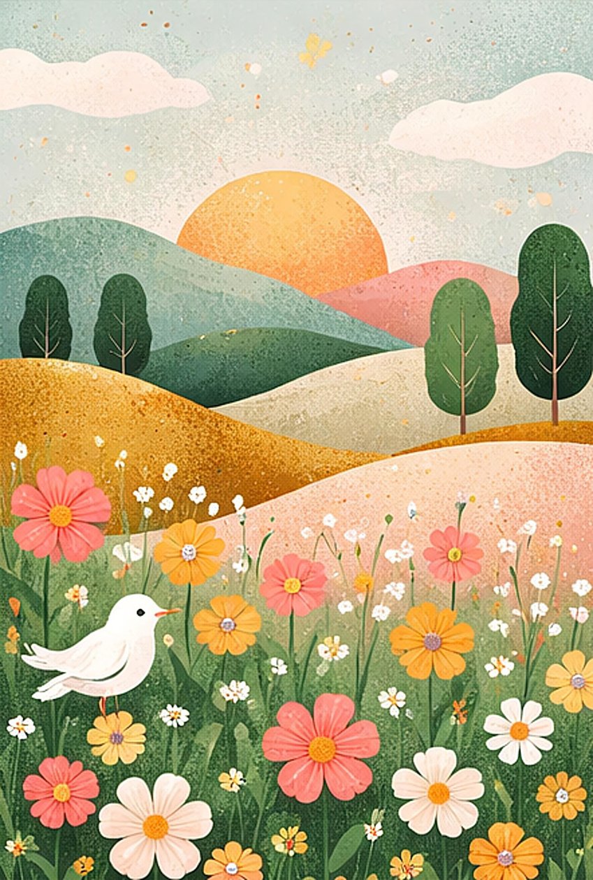 Prairie printanière - Nomi Morina