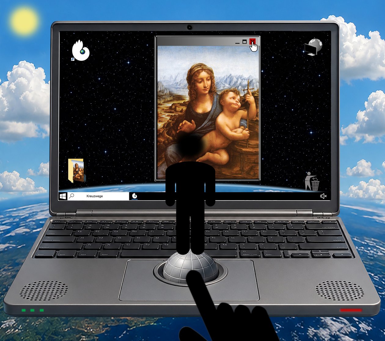 Kreuzwege (II) (aus der Serie WINDOWS) - Alexander Eibach
