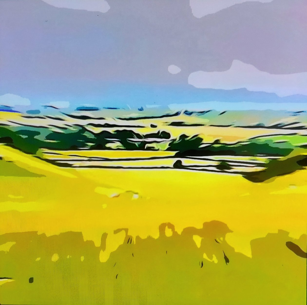 Digitale Landschaft 06 - M. Vet