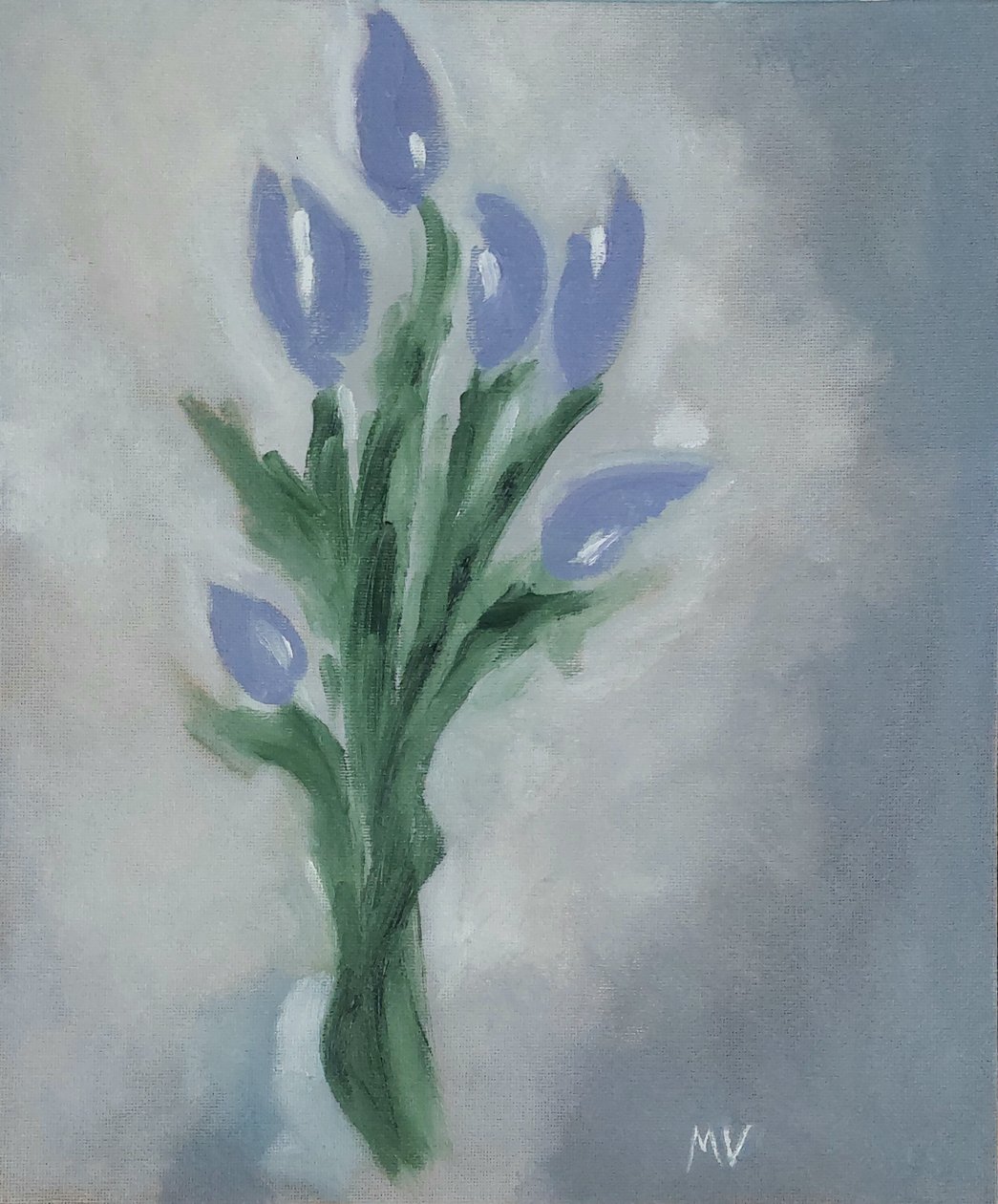 Tulipes lilas - M. Vet