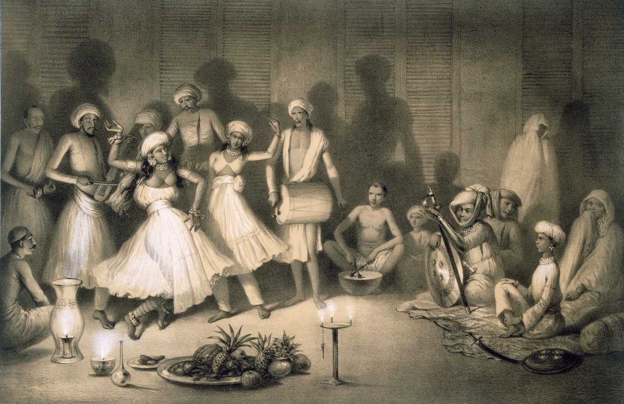 Danse des filles Nautch, de 