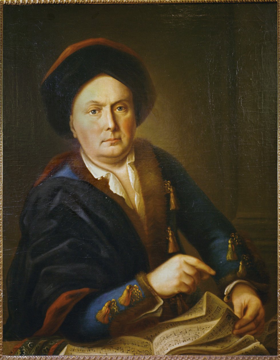 Le grand-père de Ludwig van Beethoven (huile sur toile) - A. Radoux