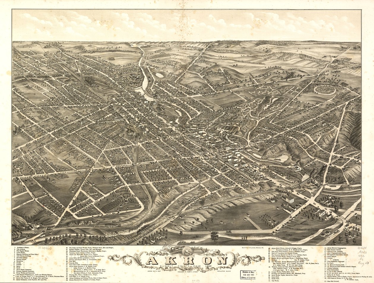 Vue panoramique de la ville d