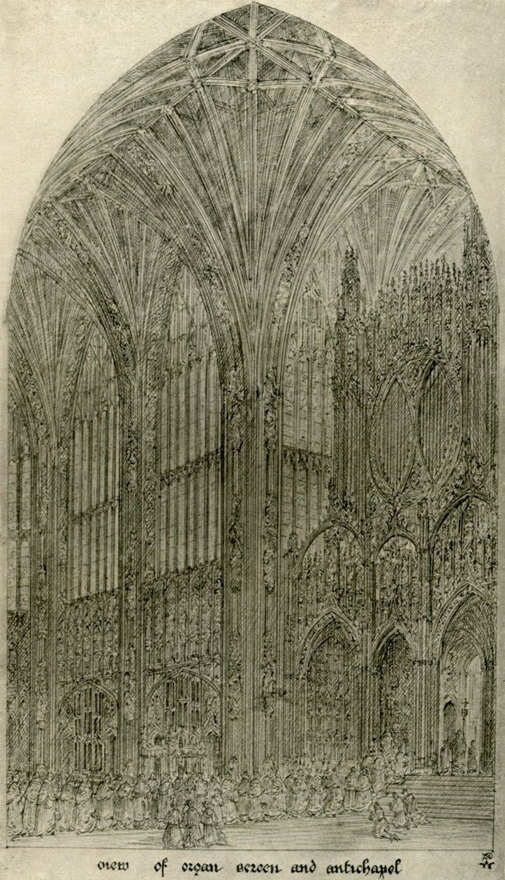 Dessin architectural : vue de l