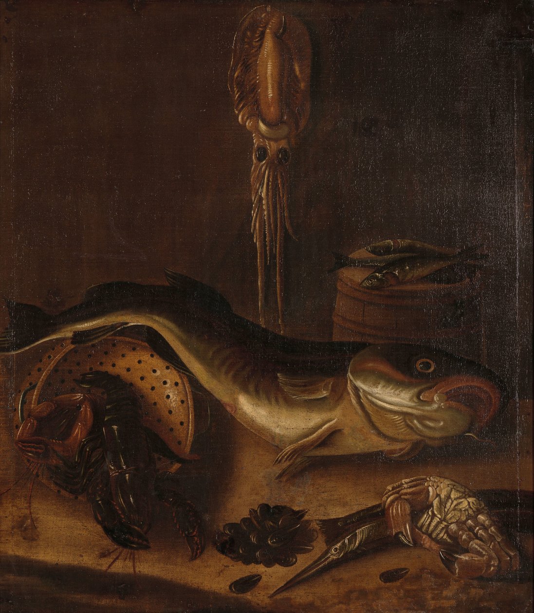 Nature morte avec poissons - A. van Doeff