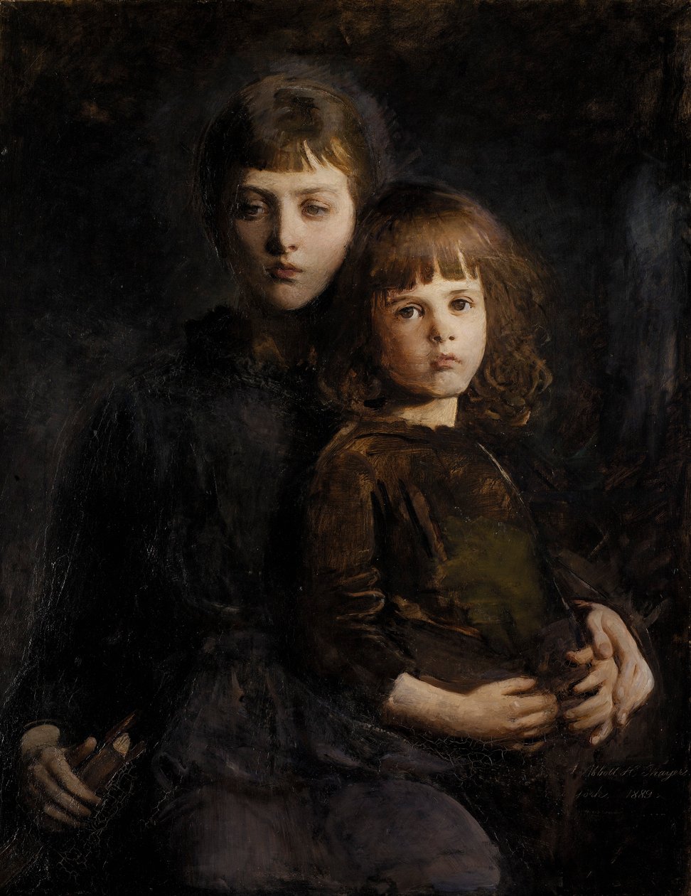 Frère et sœur (Mary et Gerald Thayer) - Abbott Handerson Thayer