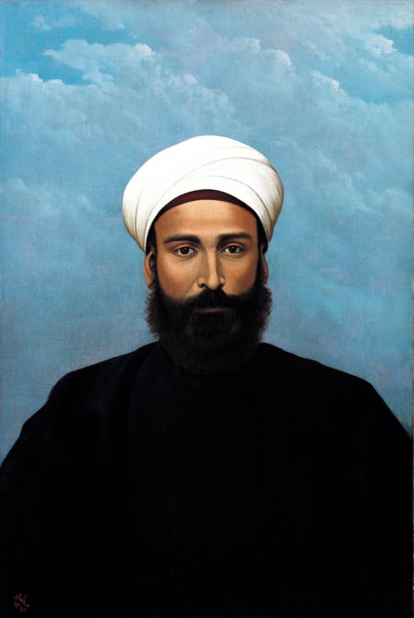 Portrait de Mohamed Darouich al Allousi - Abdul Qadir al Rassam
