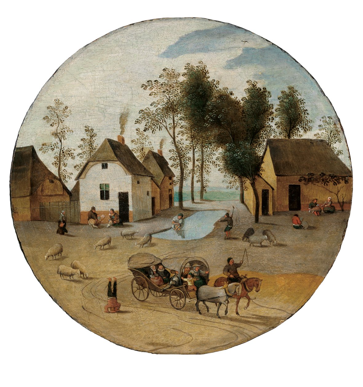 Le Mois de juin, c.1606 - Abel Grimmer or Grimer