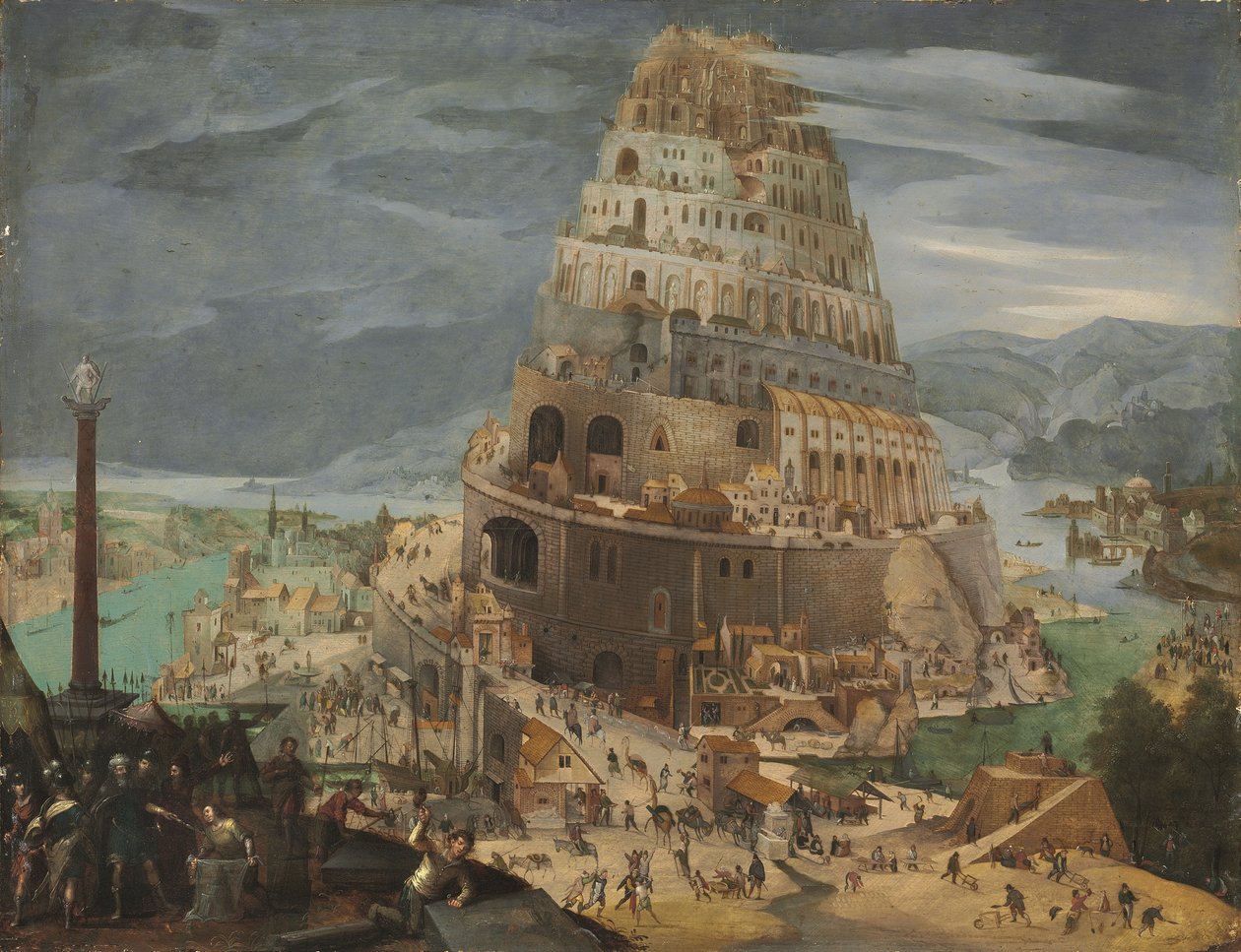 La tour de Babel - Abel Grimmer or Grimer