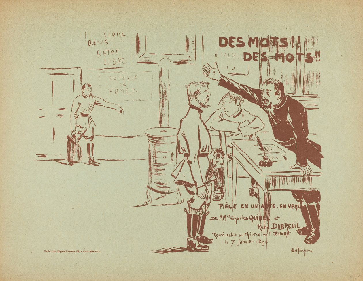Des Mots! Des Mots! - Abel Truchet