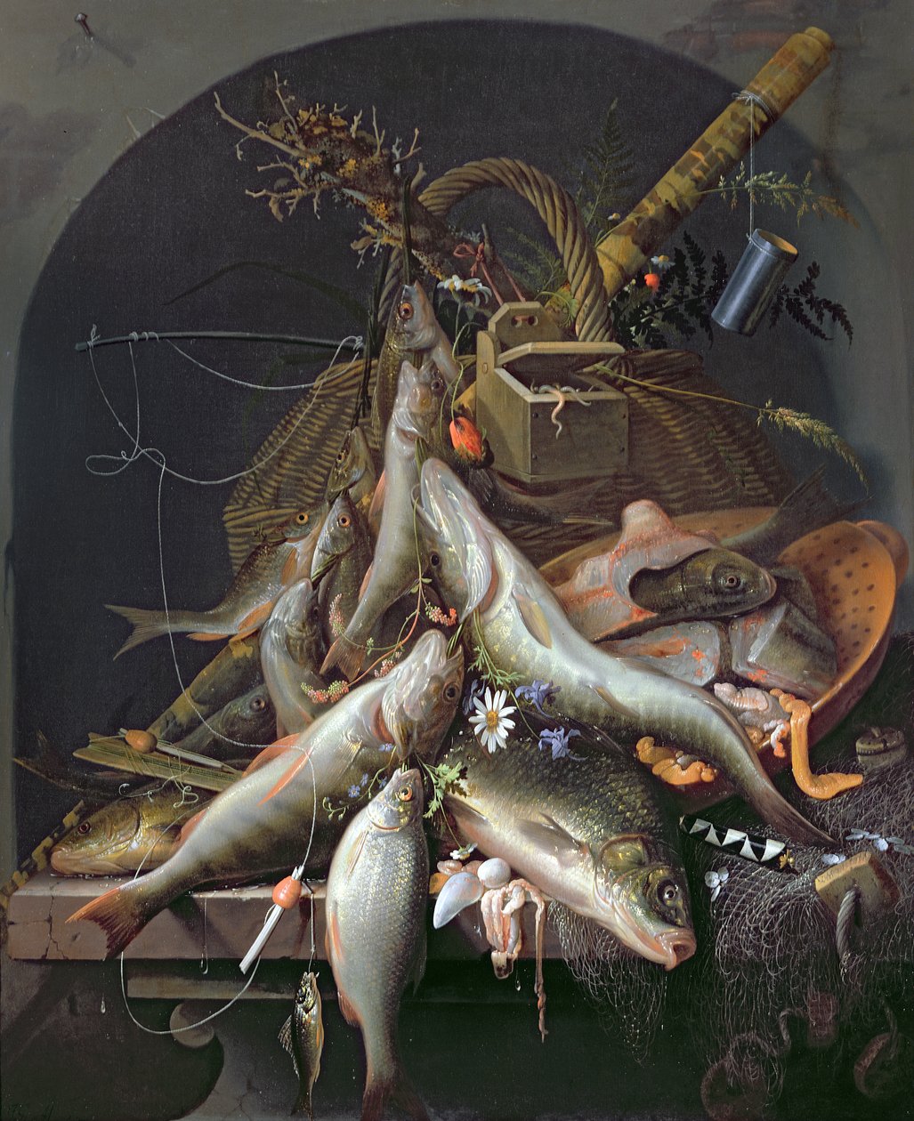 Nature Morte de Poissons et d