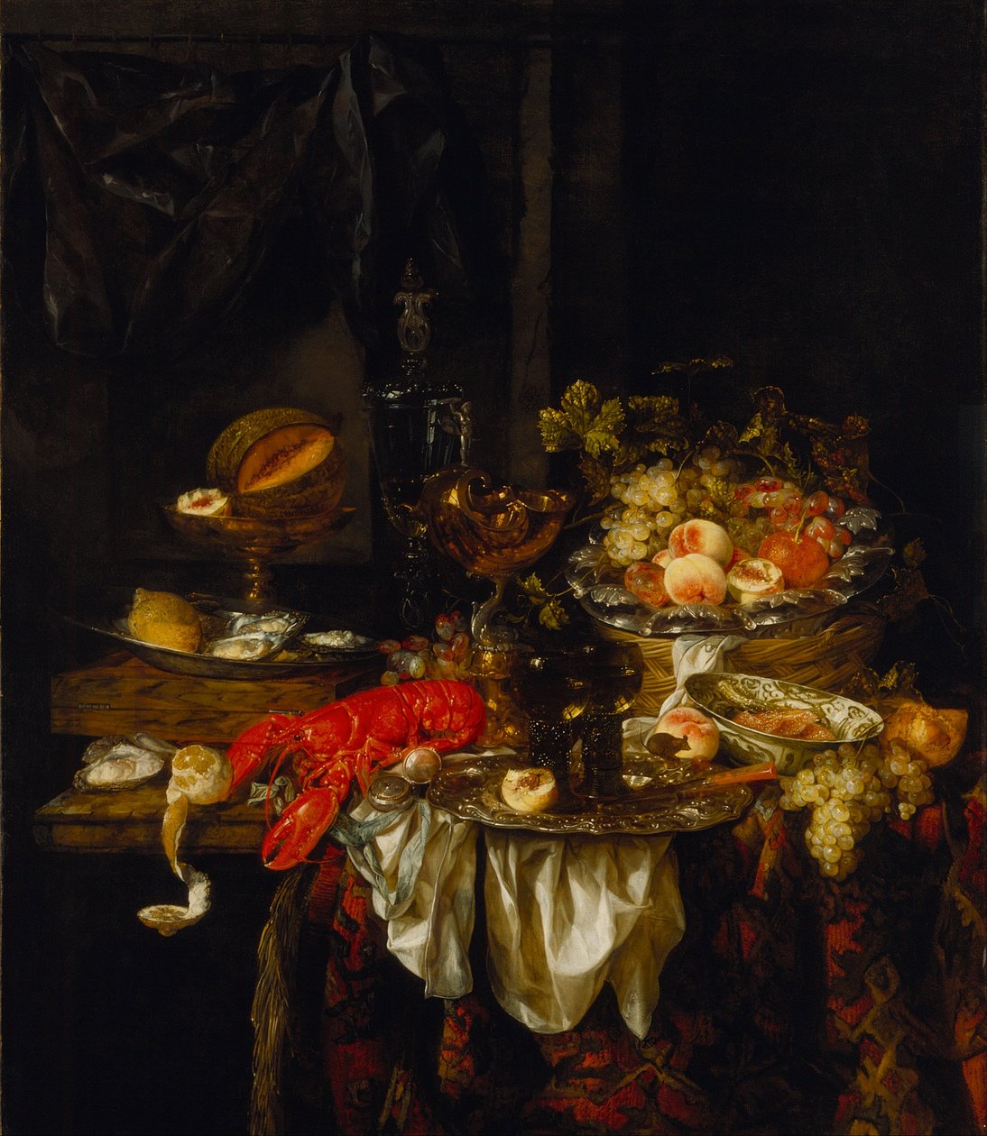 Nature morte de banquet - Abraham van Beijeren