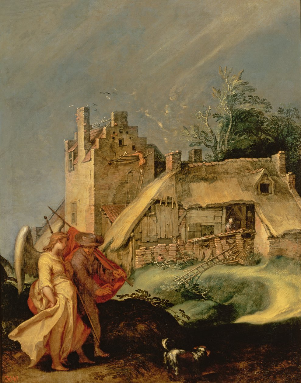 Paysage avec Tobie et l