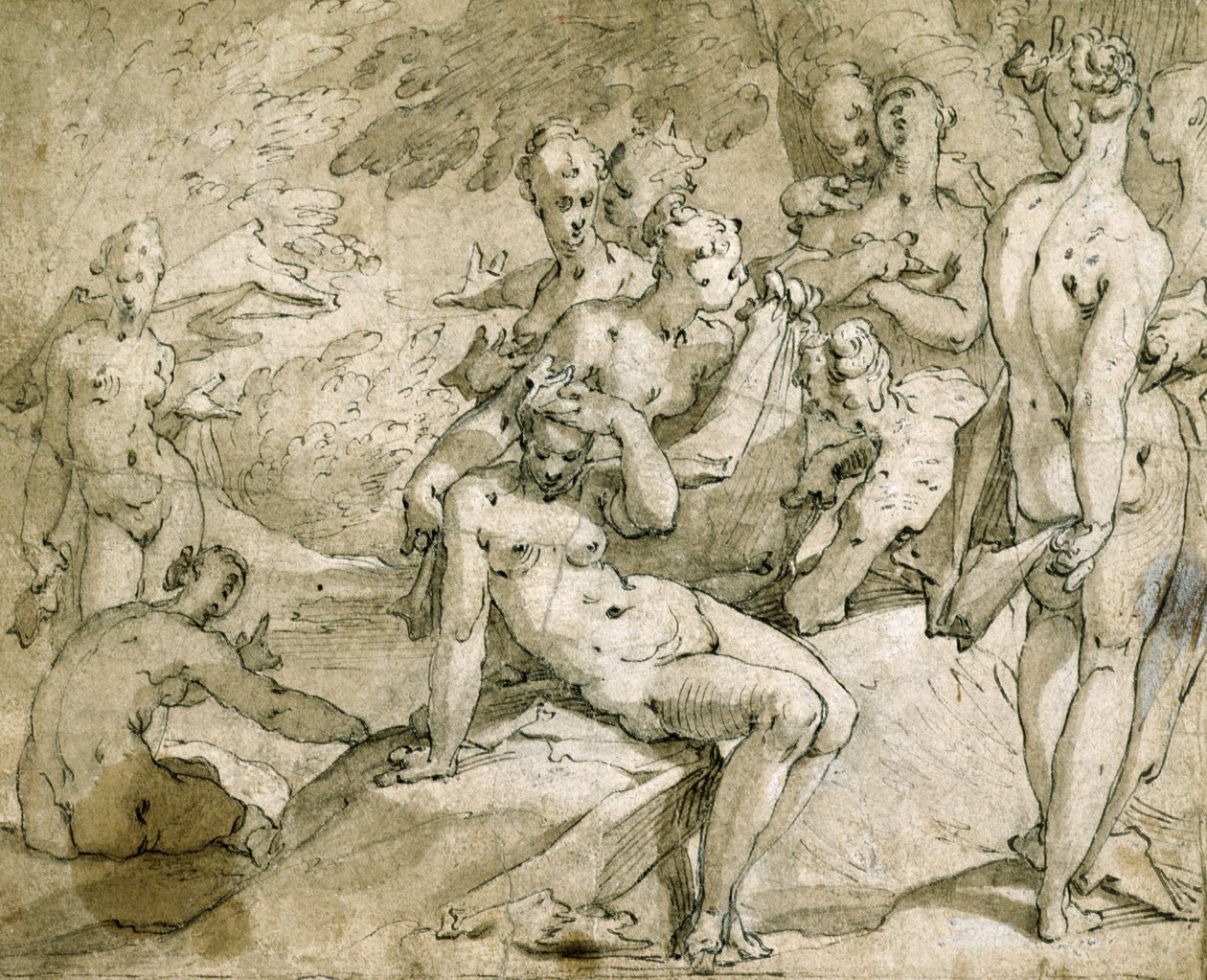 Diane et Callisto, c.1595 - Abraham Bloemaert