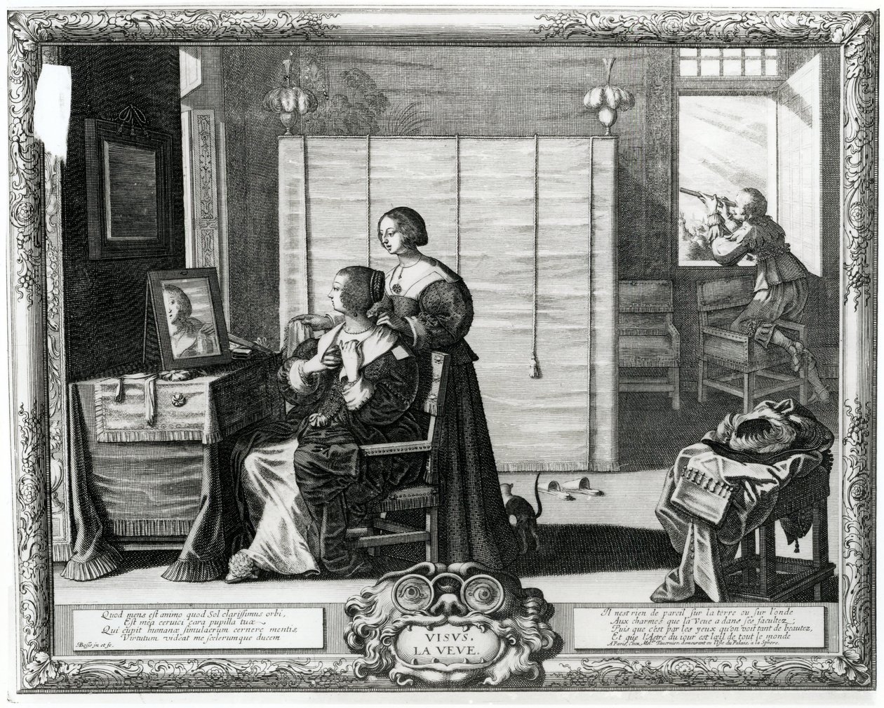 Visus La Veve, XVIIe siècle - Abraham Bosse