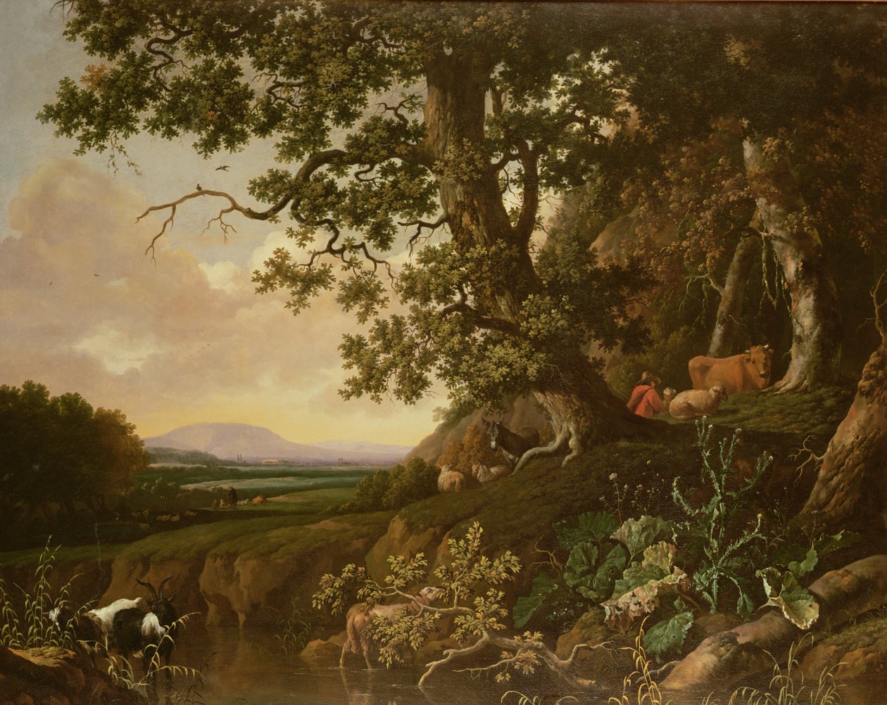 Paysage pastoral - Abraham-Jansz Begeyn
