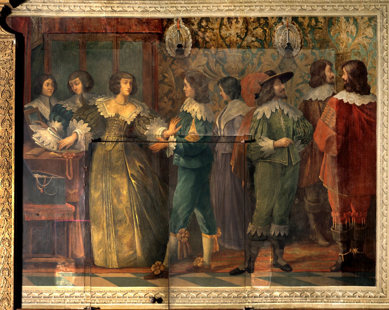 Scène de la vie de Charles de Valois, duc d
