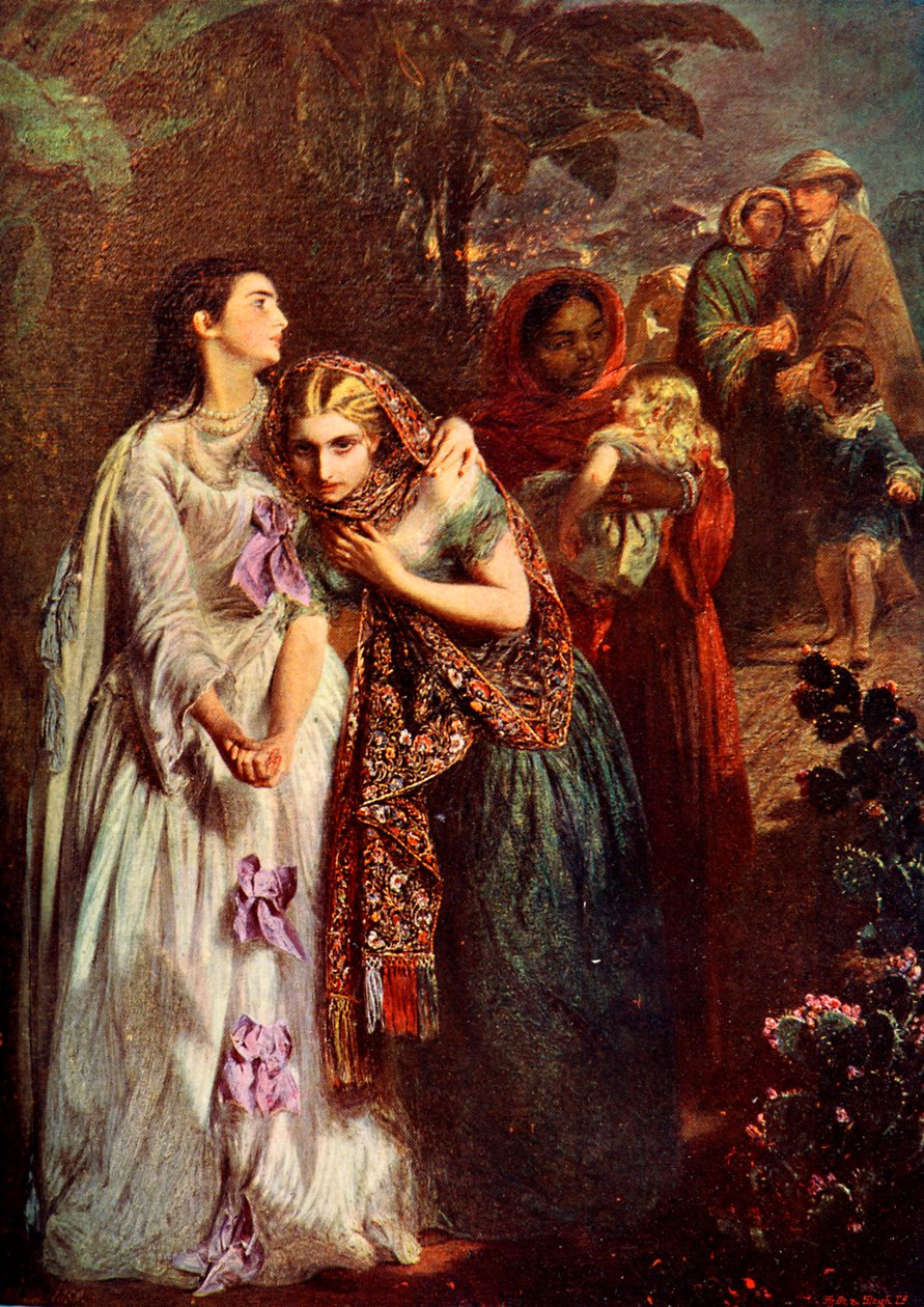 La fuite de Lucknow - Abraham (after) Solomon