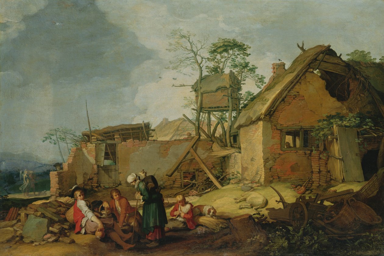 Paysage avec ferme - Abraham Bloemaert