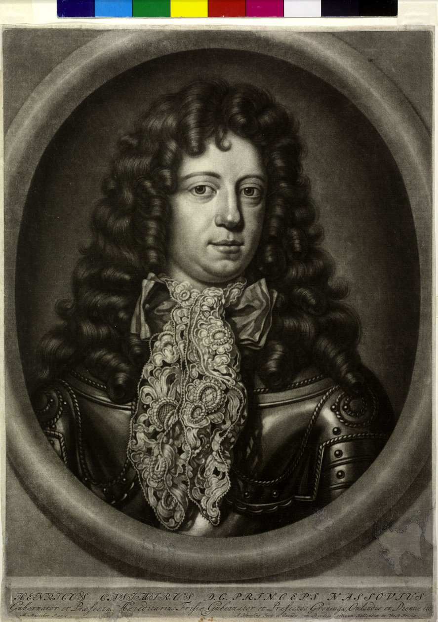 Comte de Nassau-Diez Henry Casimir II - Abraham Blooteling