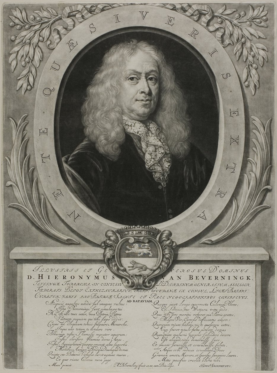 Portrait de D. Hieronymous van Beverningk - Abraham Blooteling