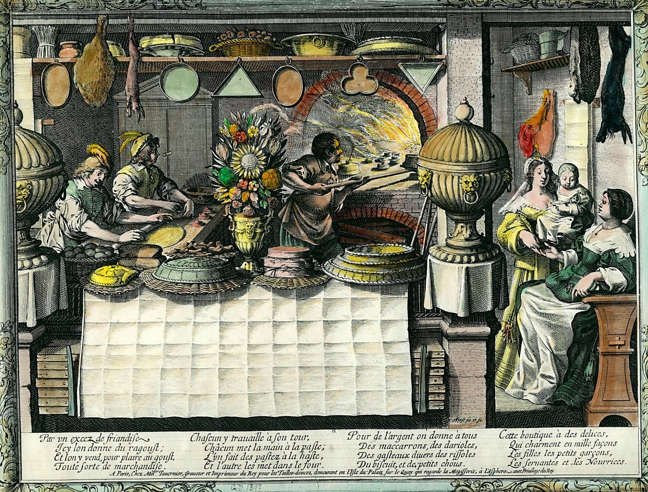 Une pâtisserie au 17ème siècle : l