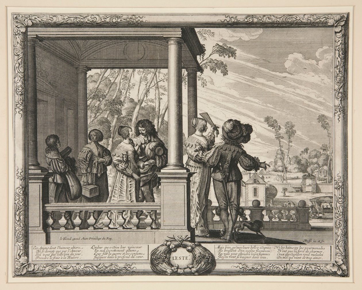 Les Quatre Saisons: Été - Abraham Bosse
