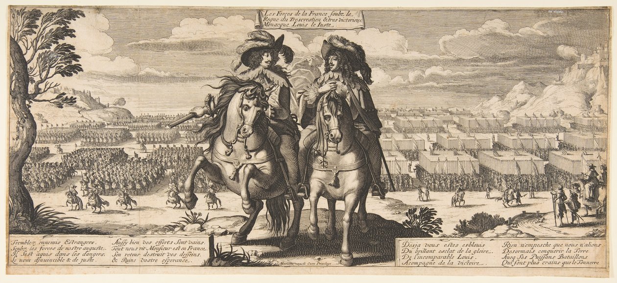 Les Forces Françaises : Louis XIII et Gaston d