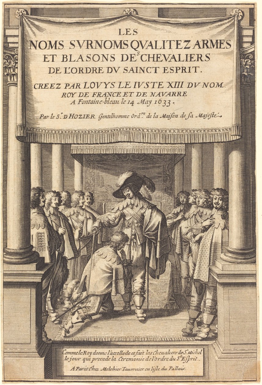 Le Roi donnant l