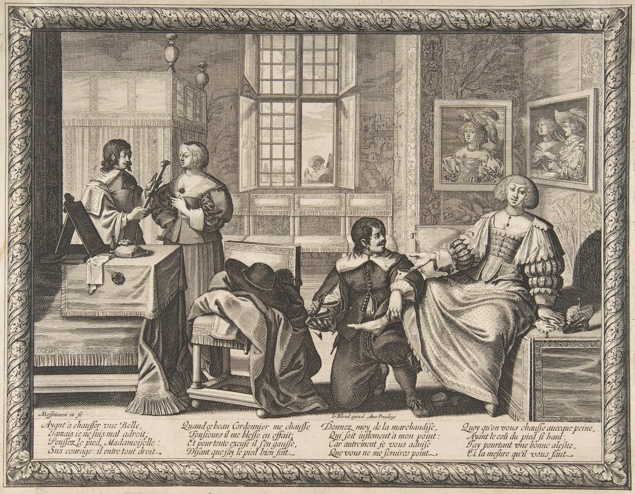 Le Cordonnier, 1632-33 - Abraham Bosse