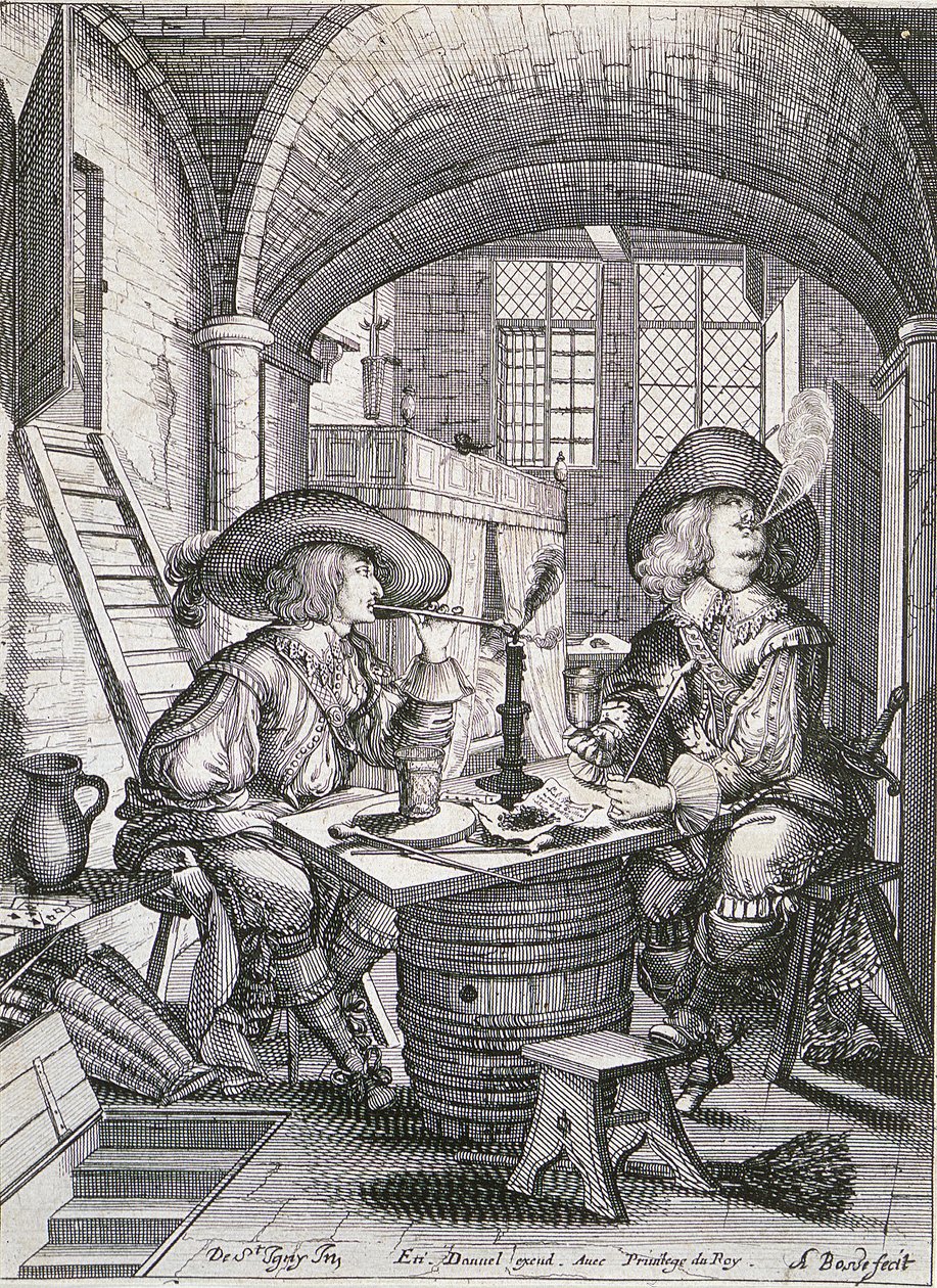 Les fumeurs - Abraham Bosse