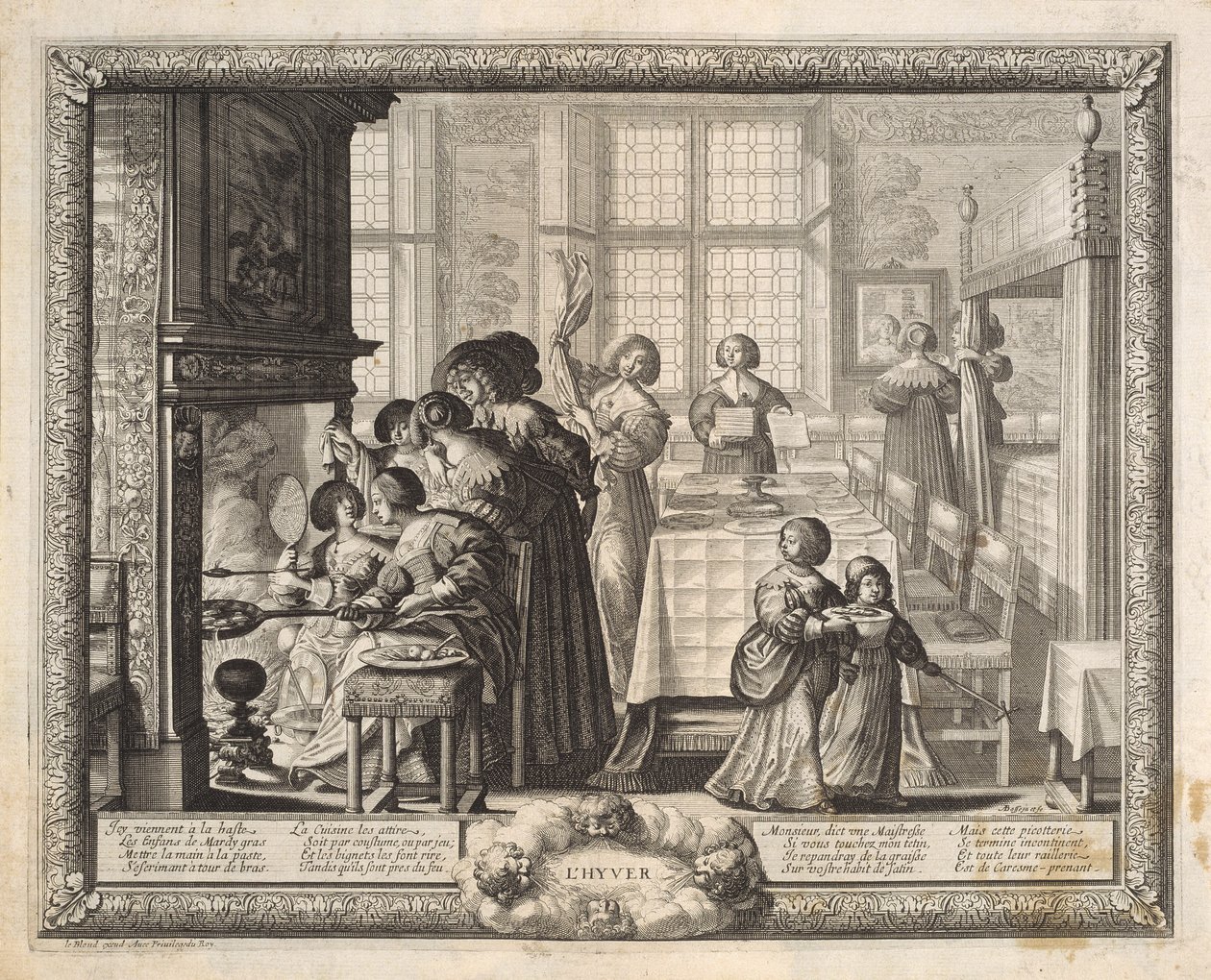 Hiver - Abraham Bosse
