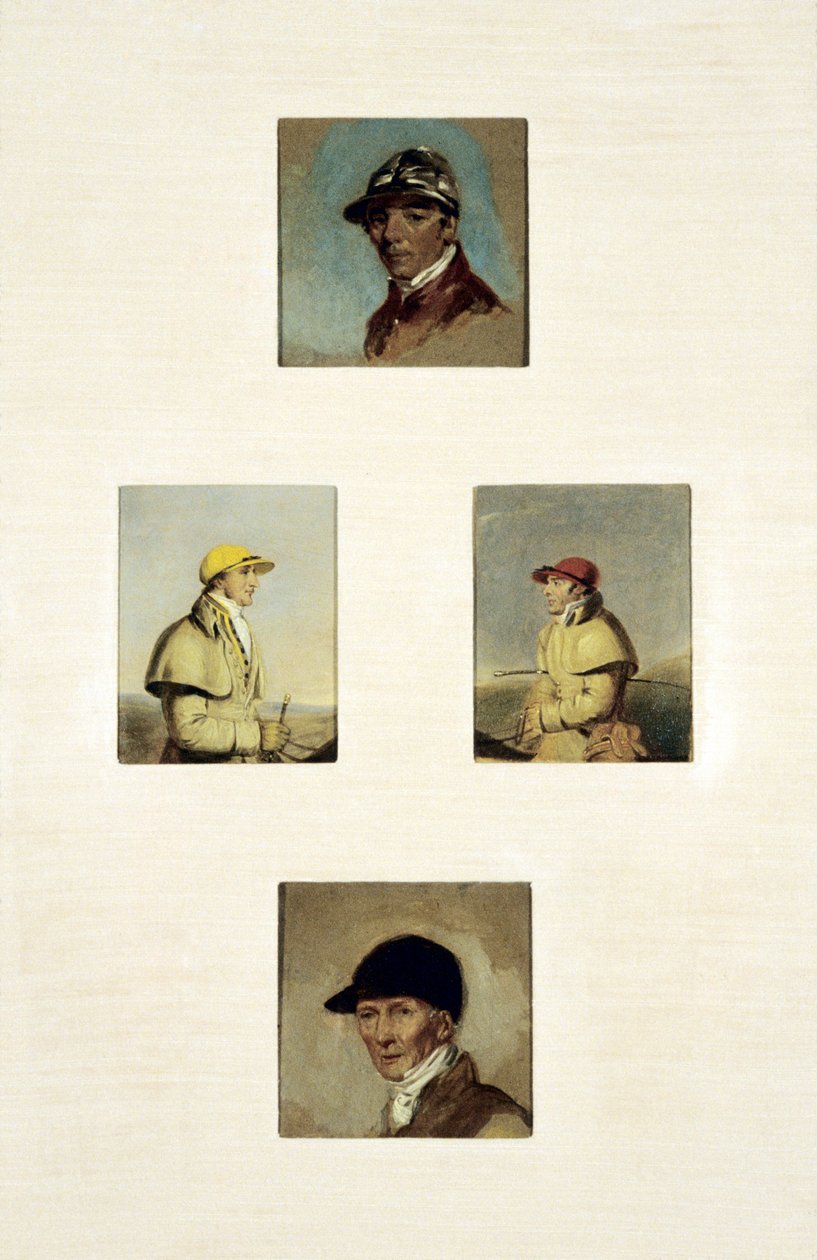 Études de Jockeys - Abraham Cooper