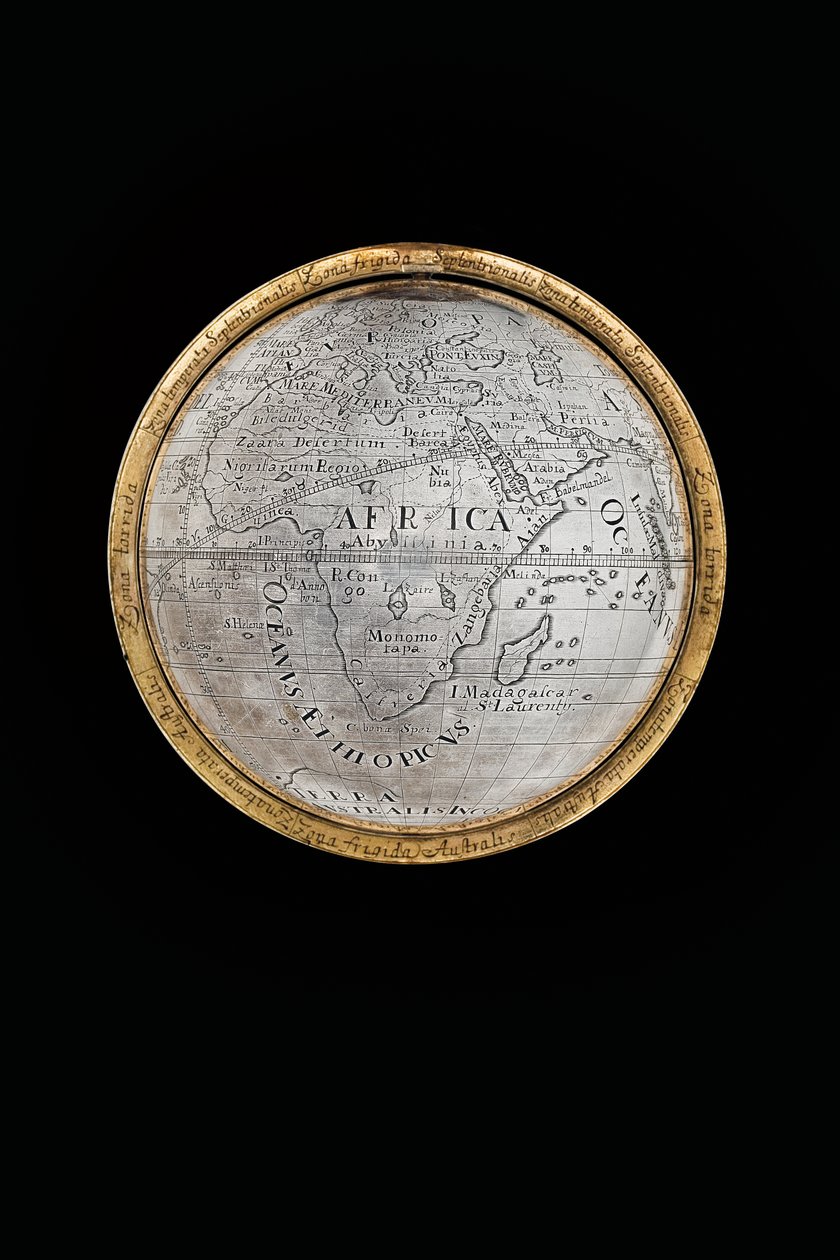 Deux globes terrestres et célestes exceptionnels, soutenus par Hercule et Atlas, Augsbourg, 1697-99 - Abraham Drentwett