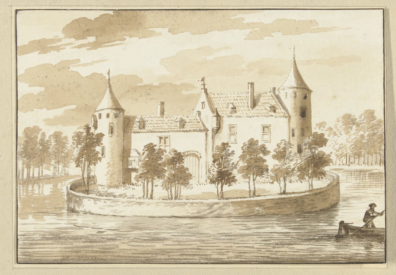 Maison de Baarsdorp, dans le Zuid-Beveland - Abraham Rademaker