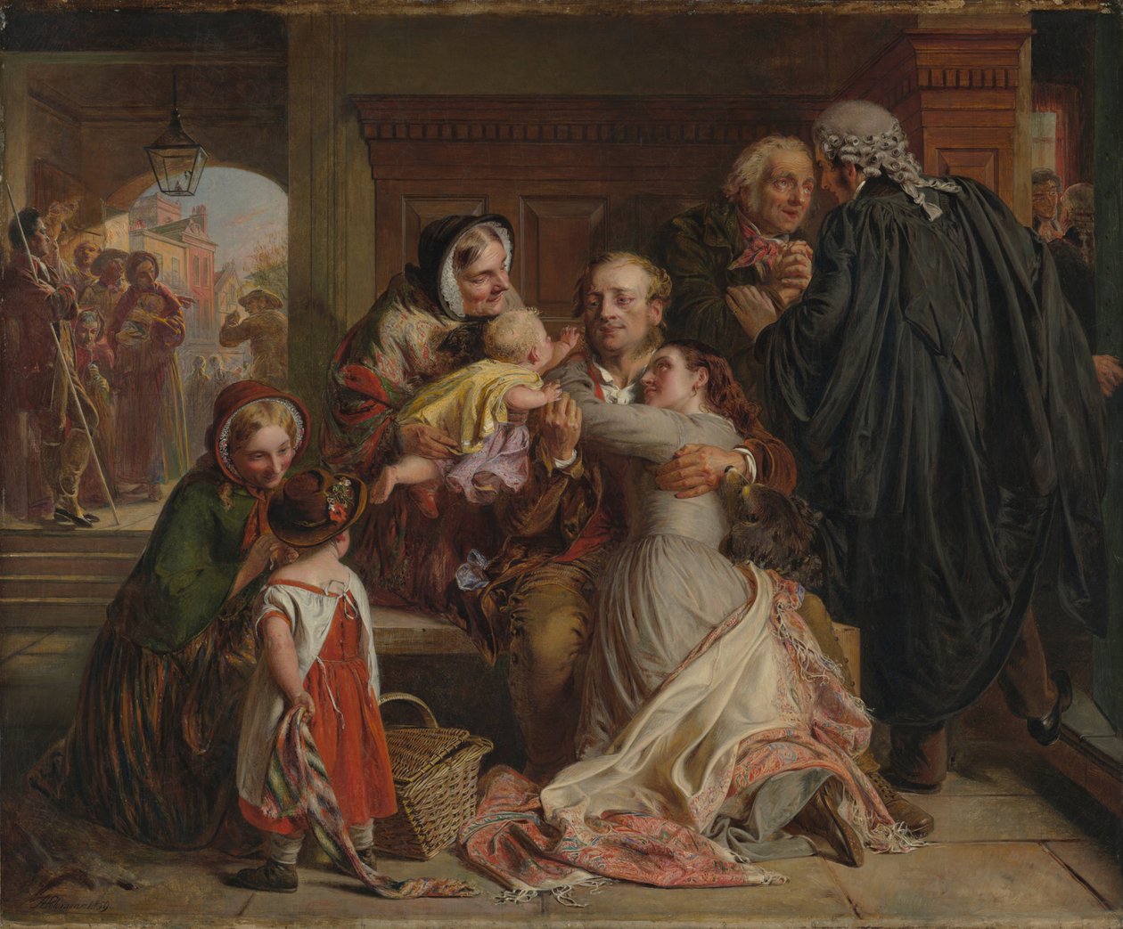 Non coupable, 1859 - Abraham Solomon